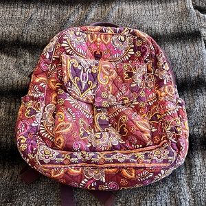EUC Vera Bradley Backpack Retired Pattern